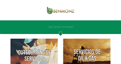 Desktop Screenshot of benmonz.com